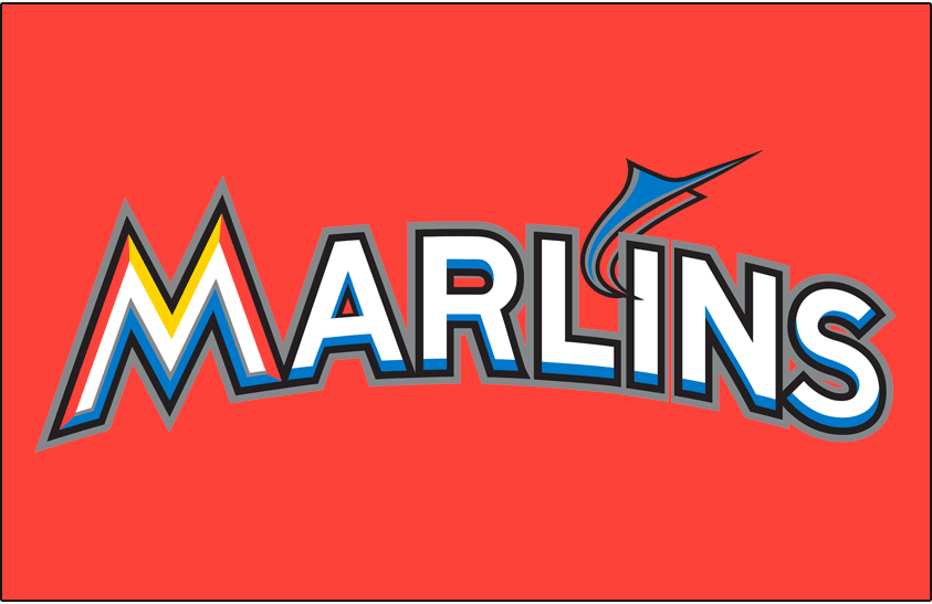 Miami Marlins 2012-2018 Jersey Logo iron on transfers for T-shirts version 3
